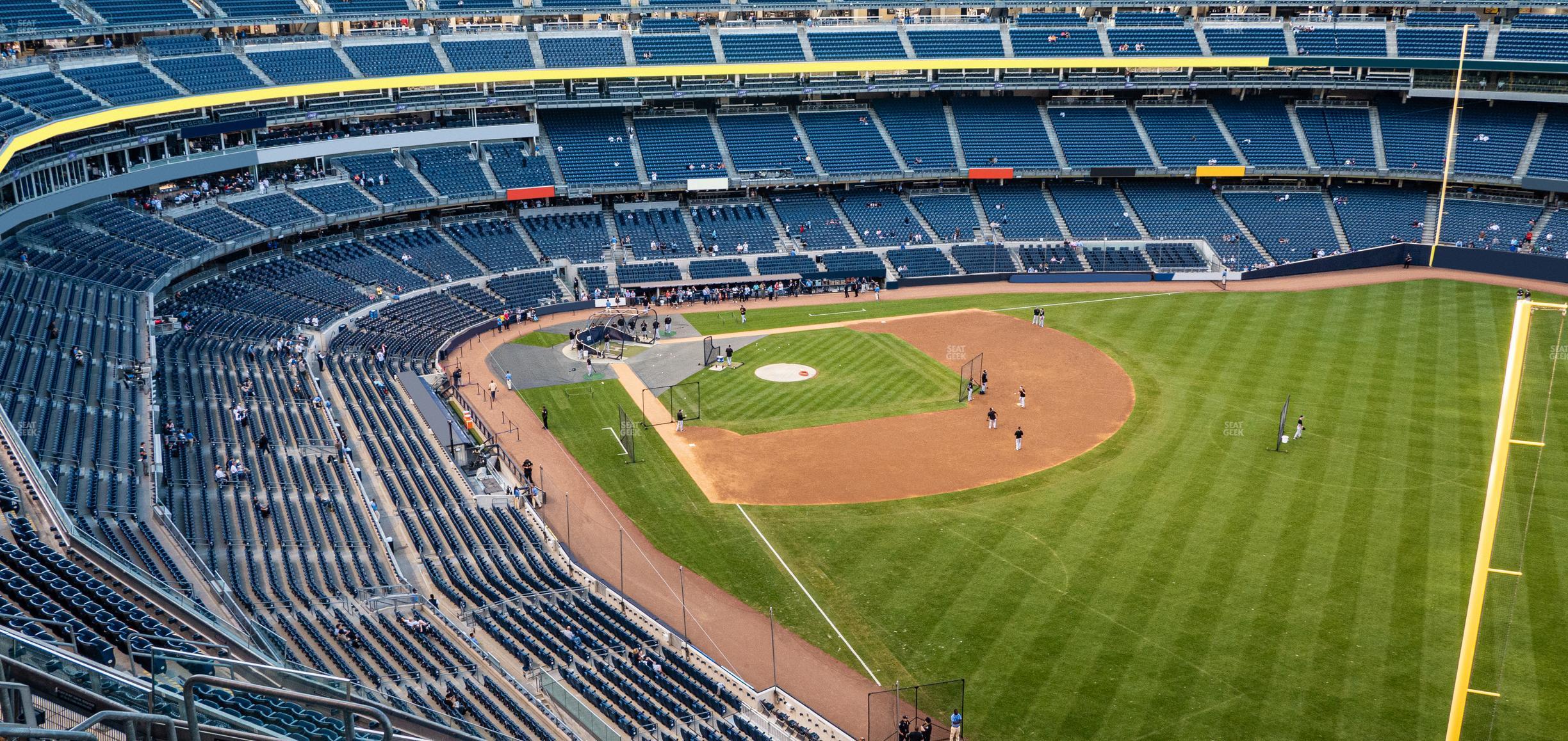 Seating view for Yankee Stadium Section Grandstand Level 408