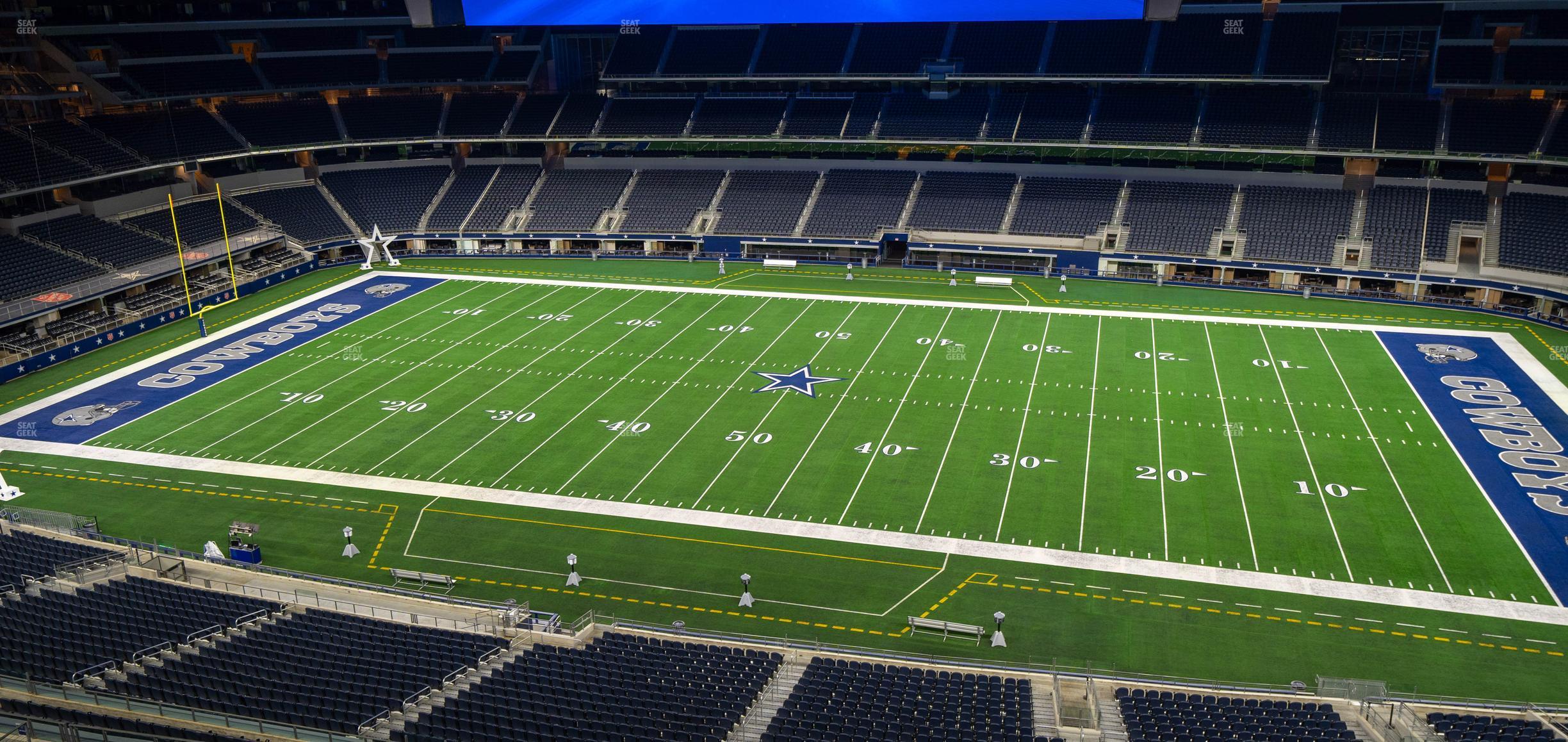 Seating view for AT&T Stadium Section Ring Of Honor Suite 589