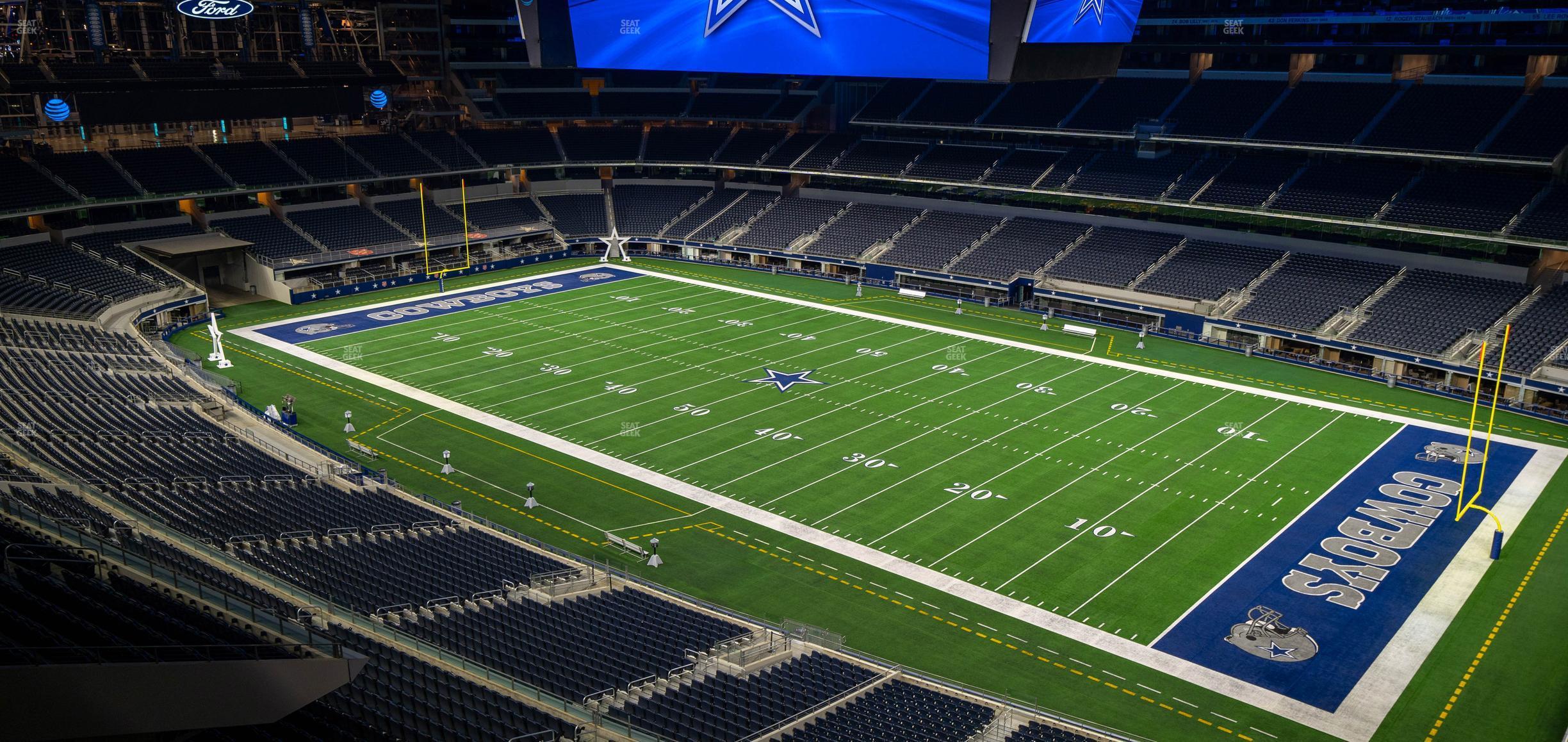 Seating view for AT&T Stadium Section Ring Of Honor Suite 582