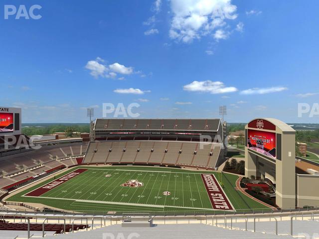 Seating view for Davis Wade Stadium Section 304