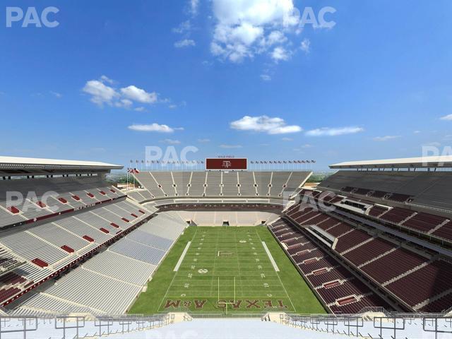 Seating view for Kyle Field Section 415