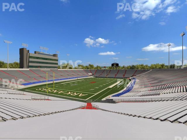 Seating view for War Memorial Stadium (Little Rock) Section 13