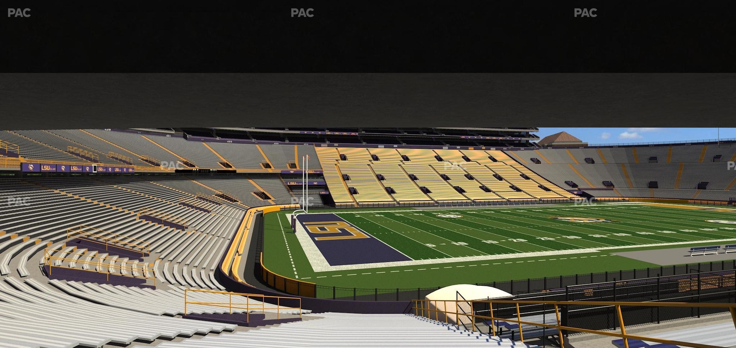 Seating view for Tiger Stadium Section 401