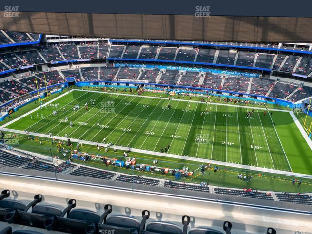 Seating view for SoFi Stadium Section 417