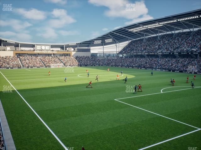 Seating view for Allianz Field Section 25