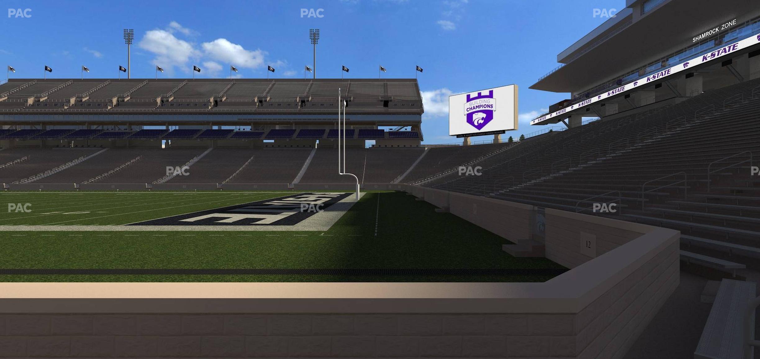 Seating view for Bill Snyder Family Stadium Section 9