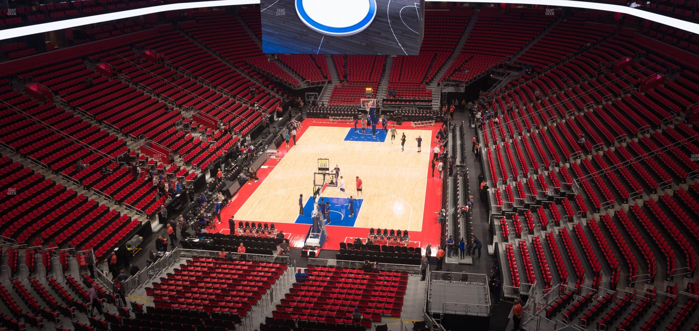 Seating view for Little Caesars Arena Section Mezzanine 19 A