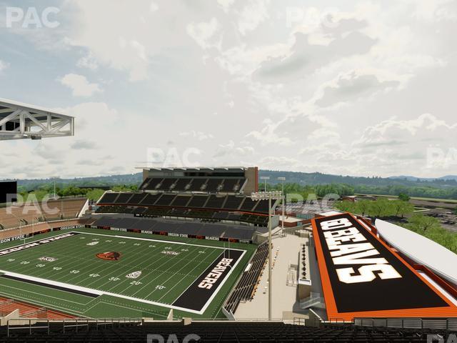 Seating view for Reser Stadium Section 212