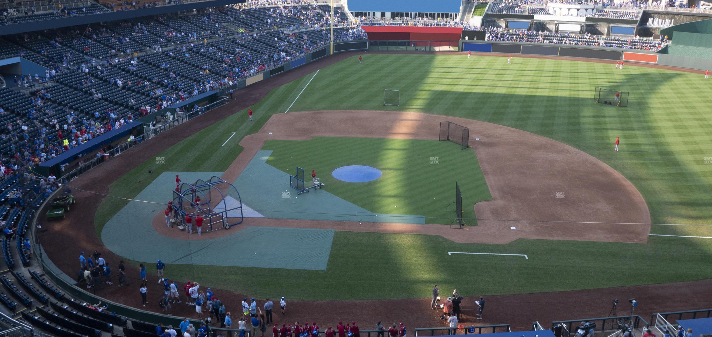 Seating view for Kauffman Stadium Section 428