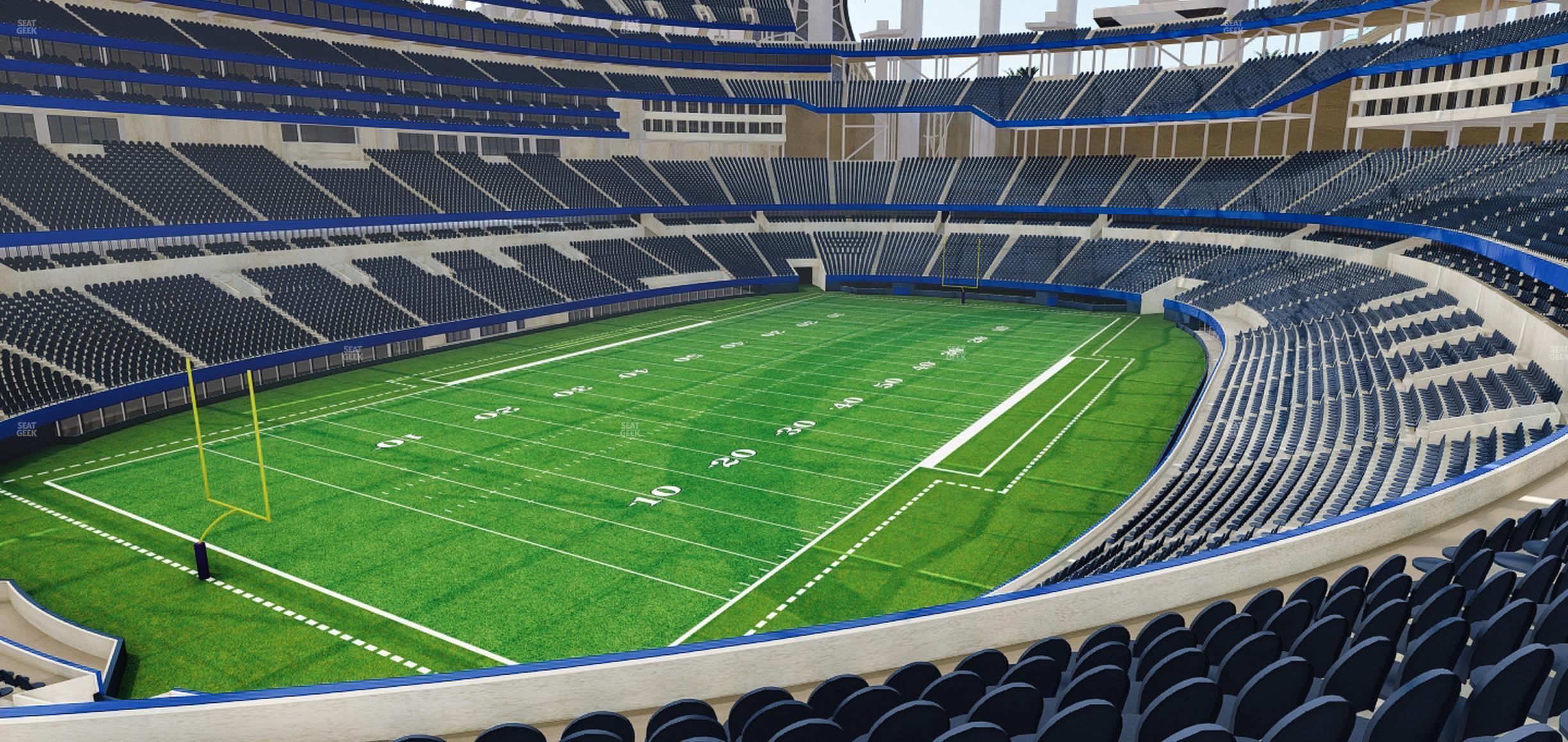 Seating view for SoFi Stadium Section 236