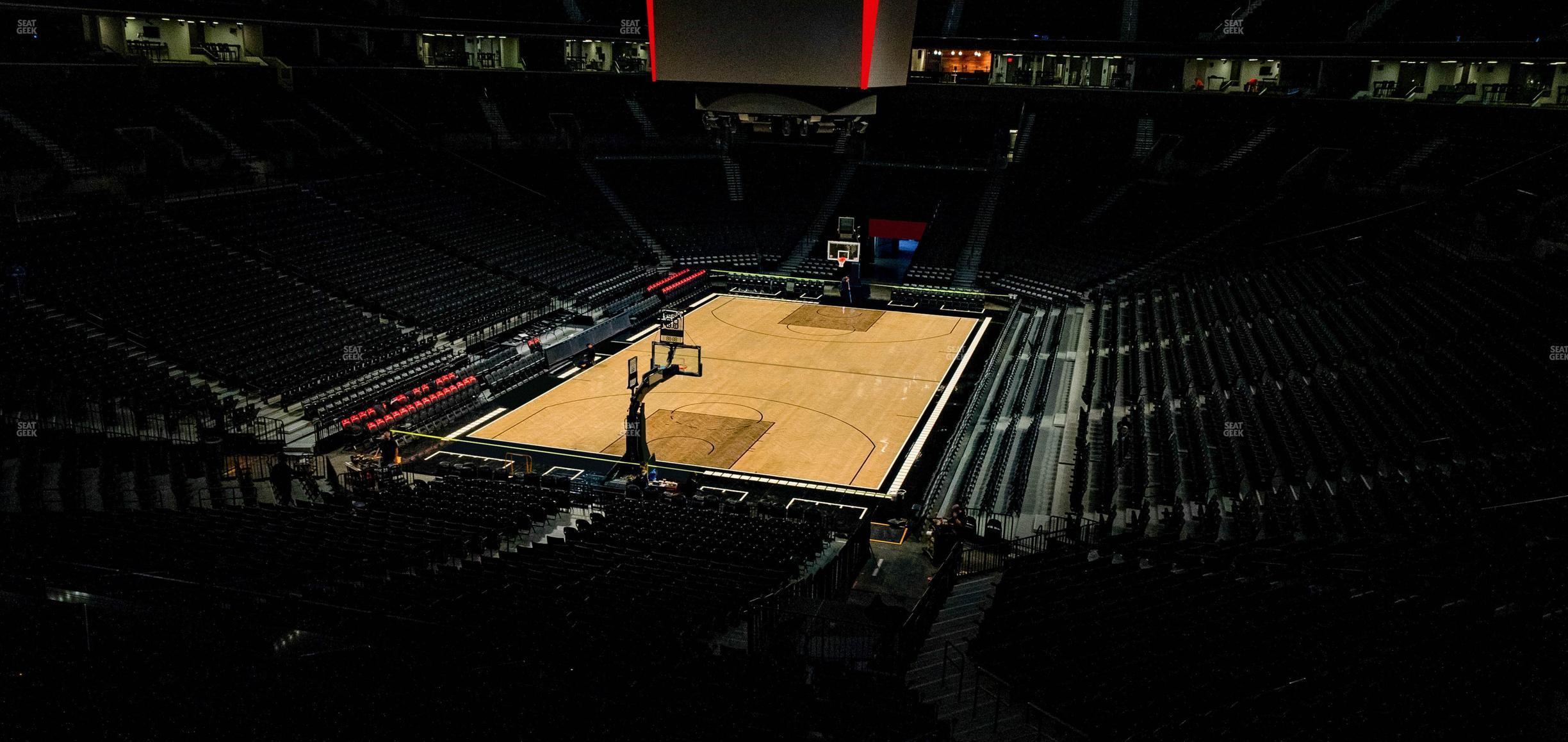 Seating view for Barclays Center Section Loge 4 Wc