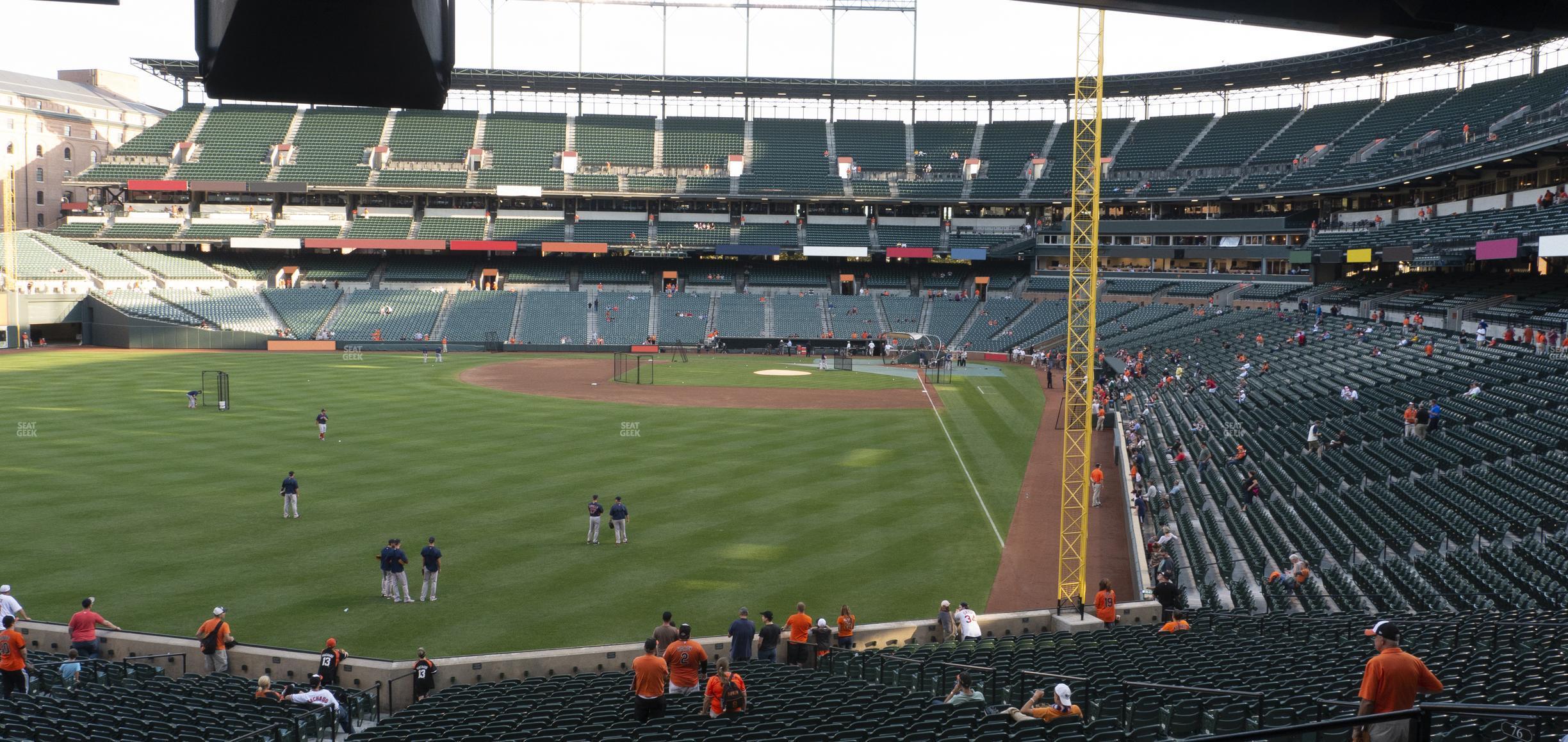 Seating view for Oriole Park at Camden Yards Section 79