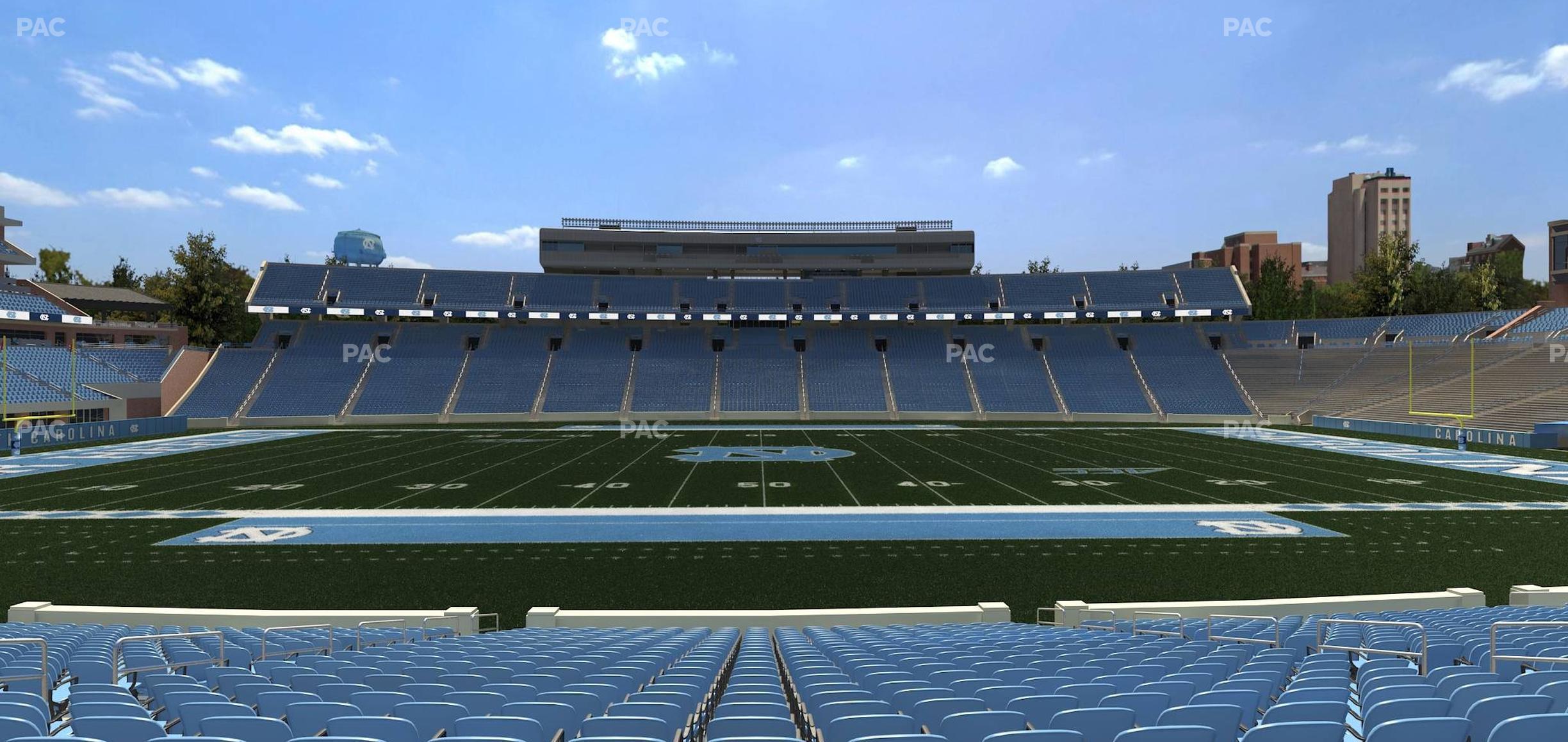 Seating view for Kenan Memorial Stadium Section 106