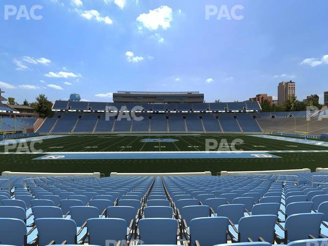 Seating view for Kenan Memorial Stadium Section 106