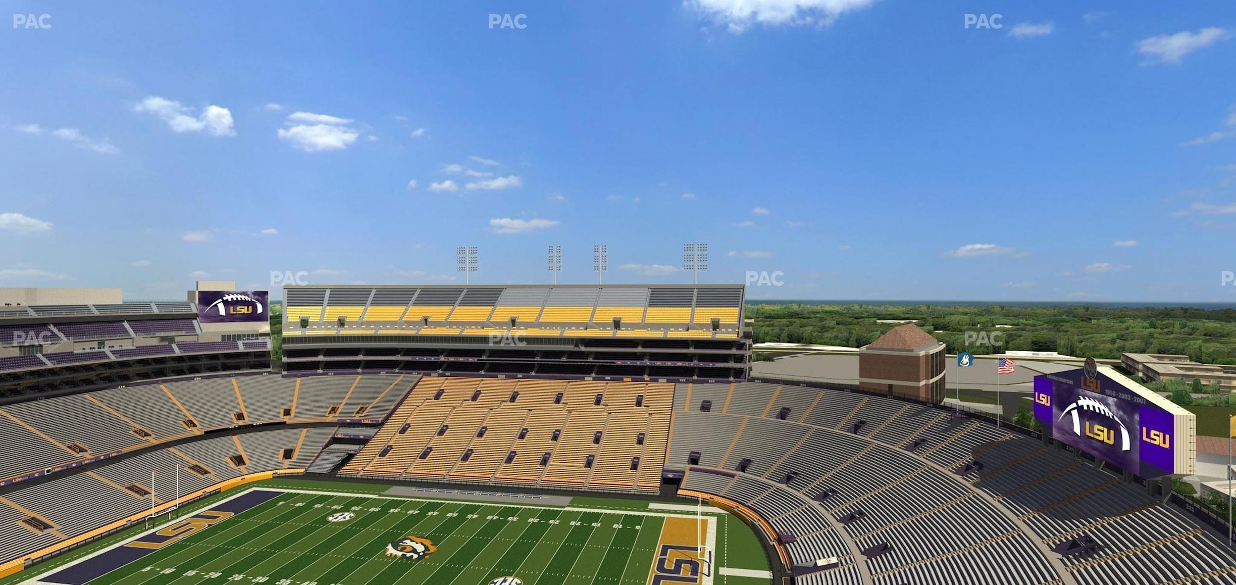 Seating view for Tiger Stadium Section 630