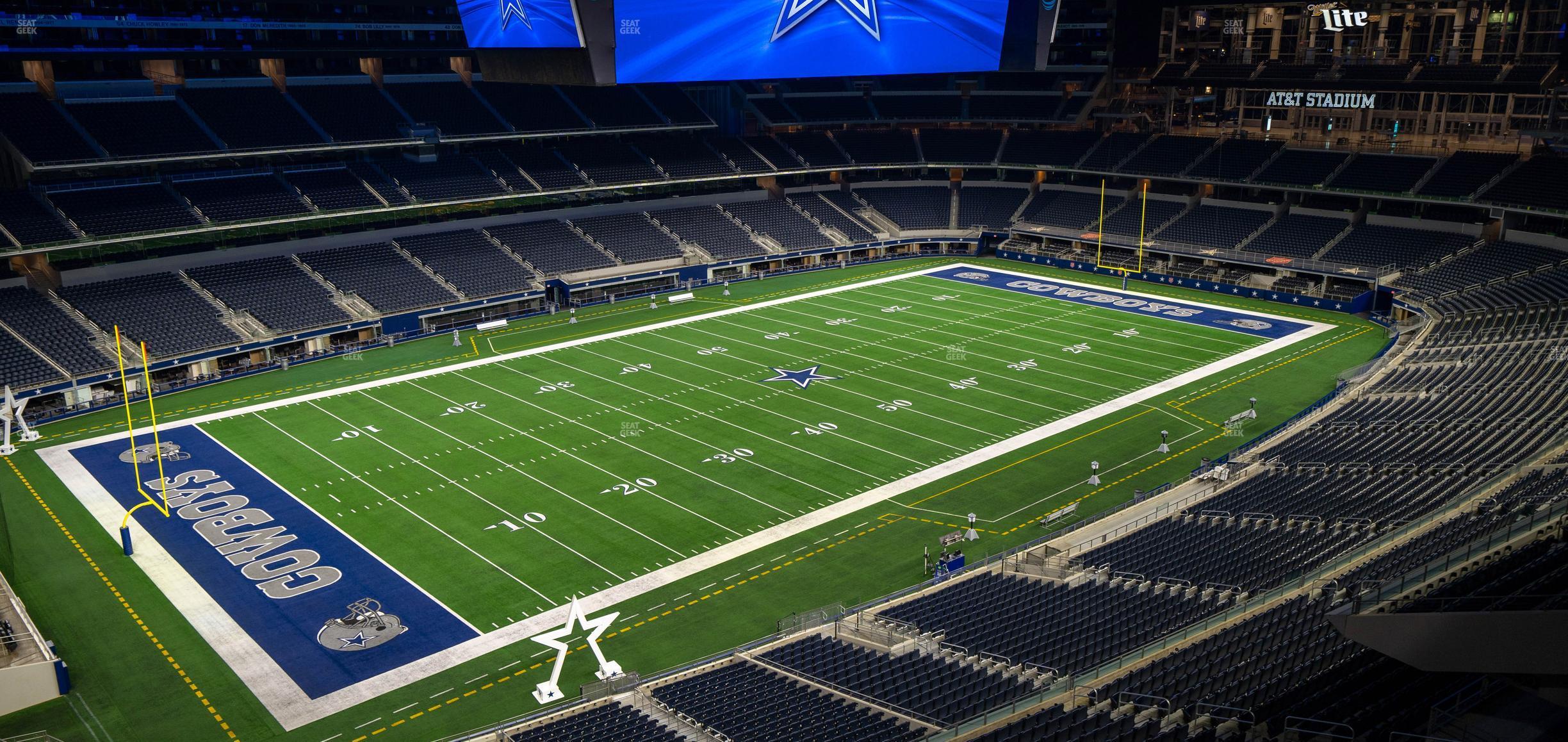 Seating view for AT&T Stadium Section Ring Of Honor Suite 512