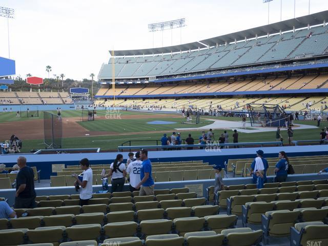 Seating view for Dodger Stadium Section 21 Fd