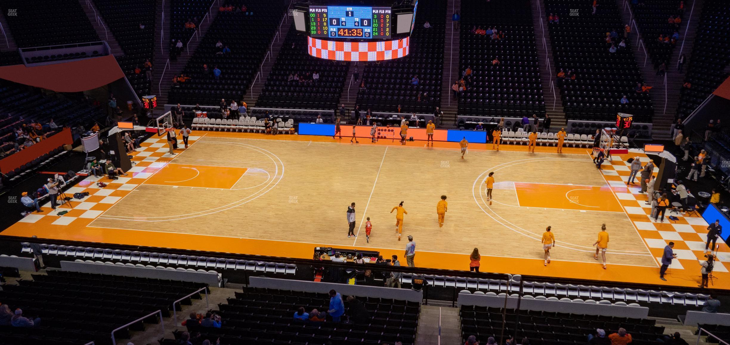 Seating view for Thompson-Boling Arena at Food City Center Section 220