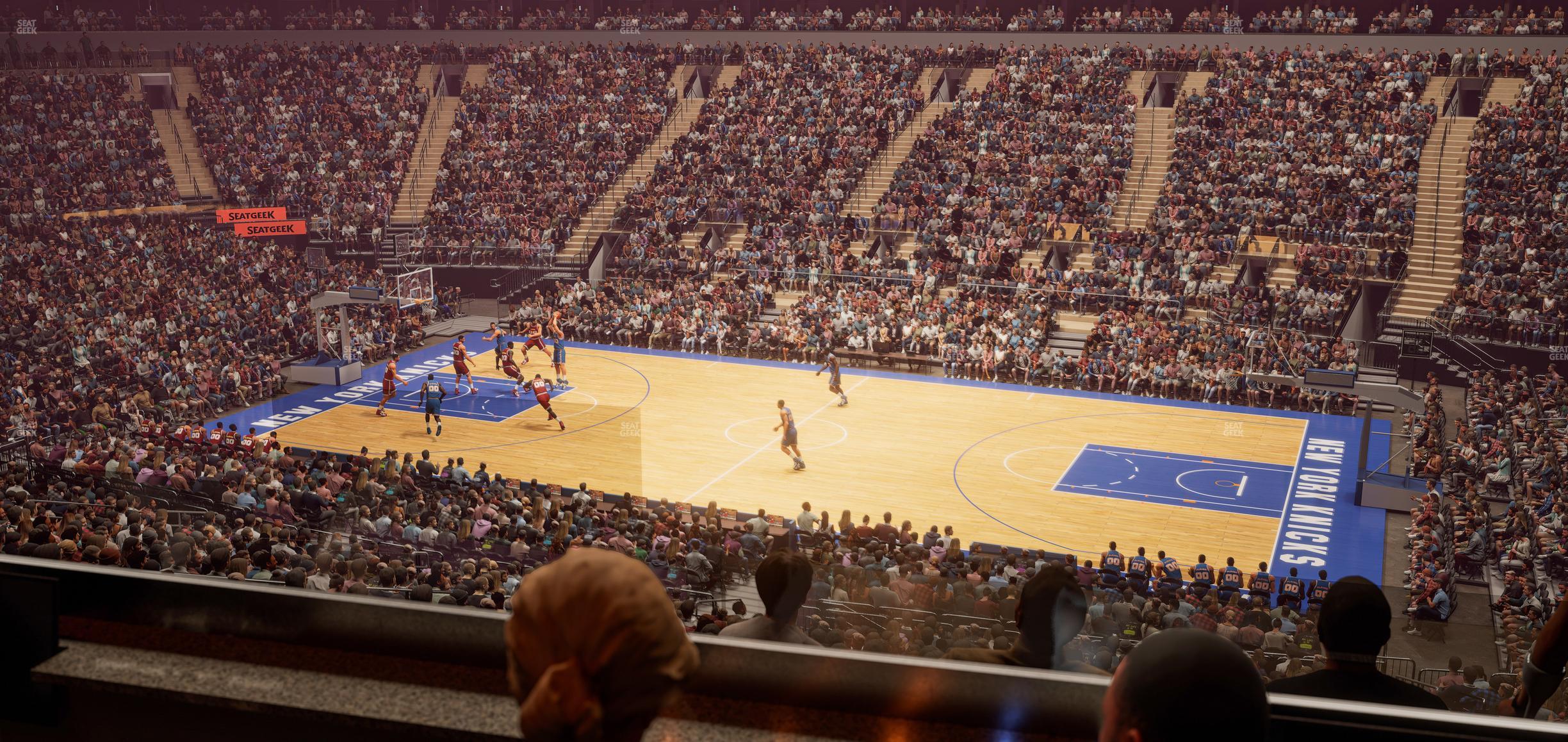 Seating view for Madison Square Garden Section Lexus Level Suite 50