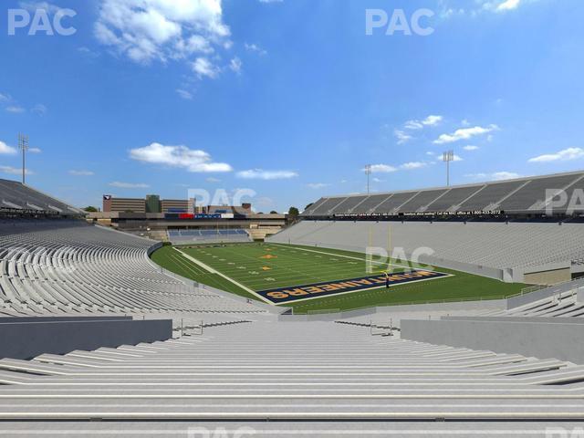 Seating view for Mountaineer Field at Milan Puskar Stadium Section 132