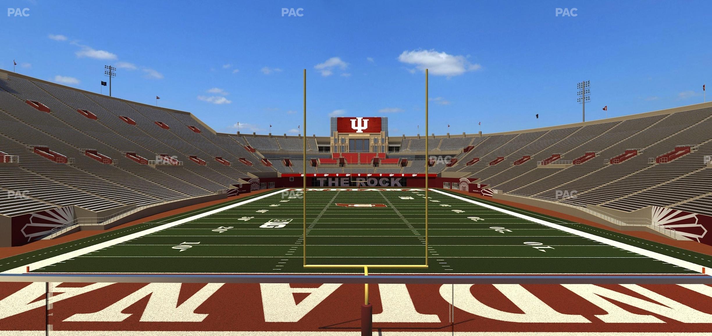 Seating view for Memorial Stadium - Indiana Section Suite 36