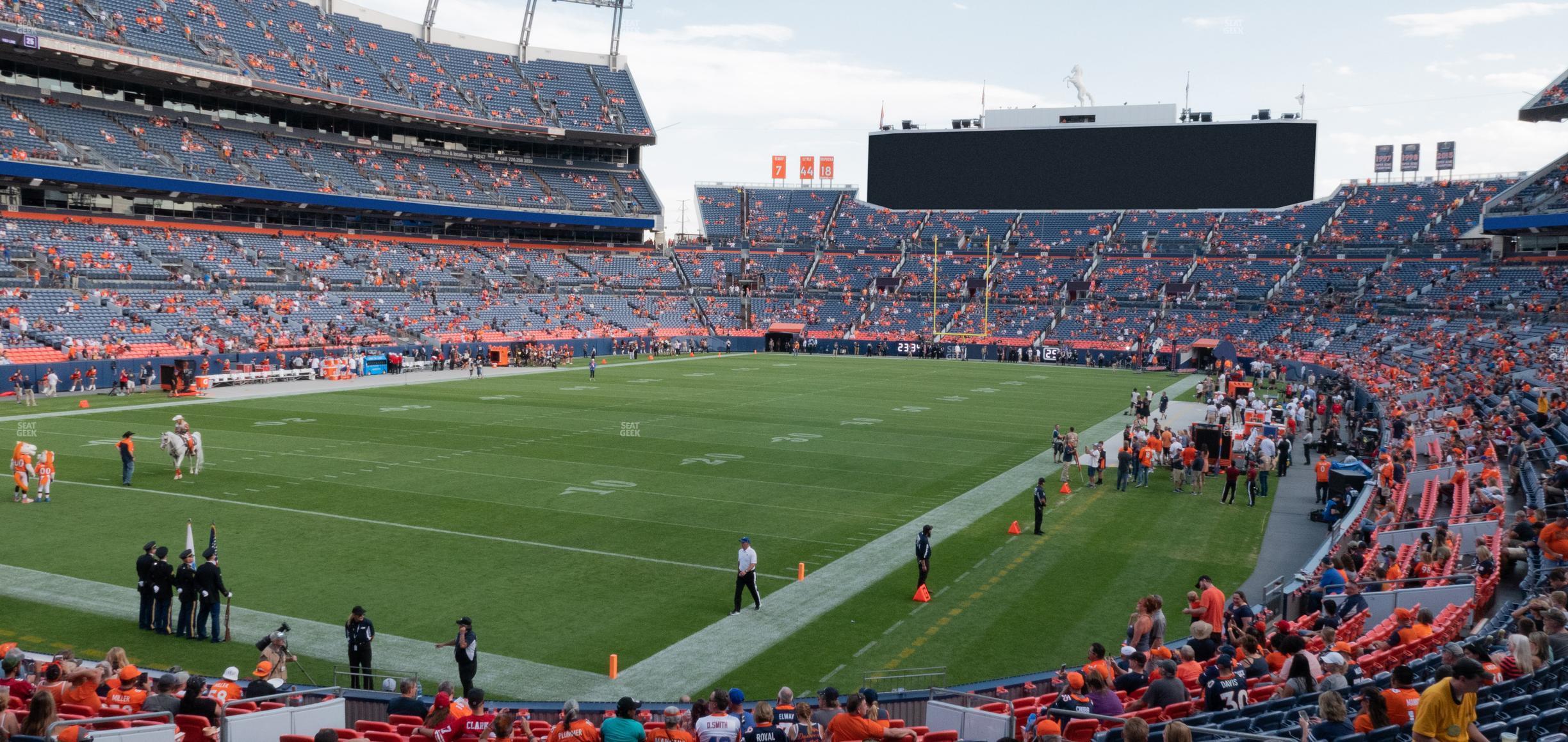 Seating view for Empower Field at Mile High Section 111