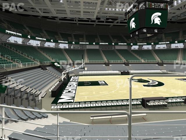 Seating view for Jack Breslin Student Events Center Section 111