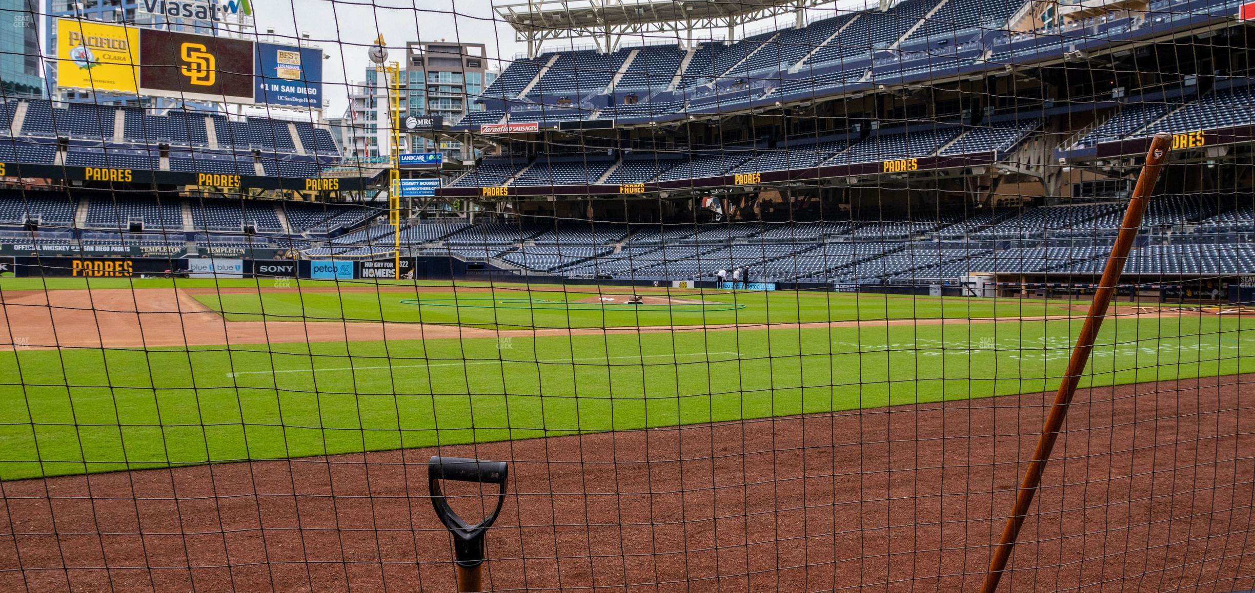 Seating view for Petco Park Section Hot Corner Suite