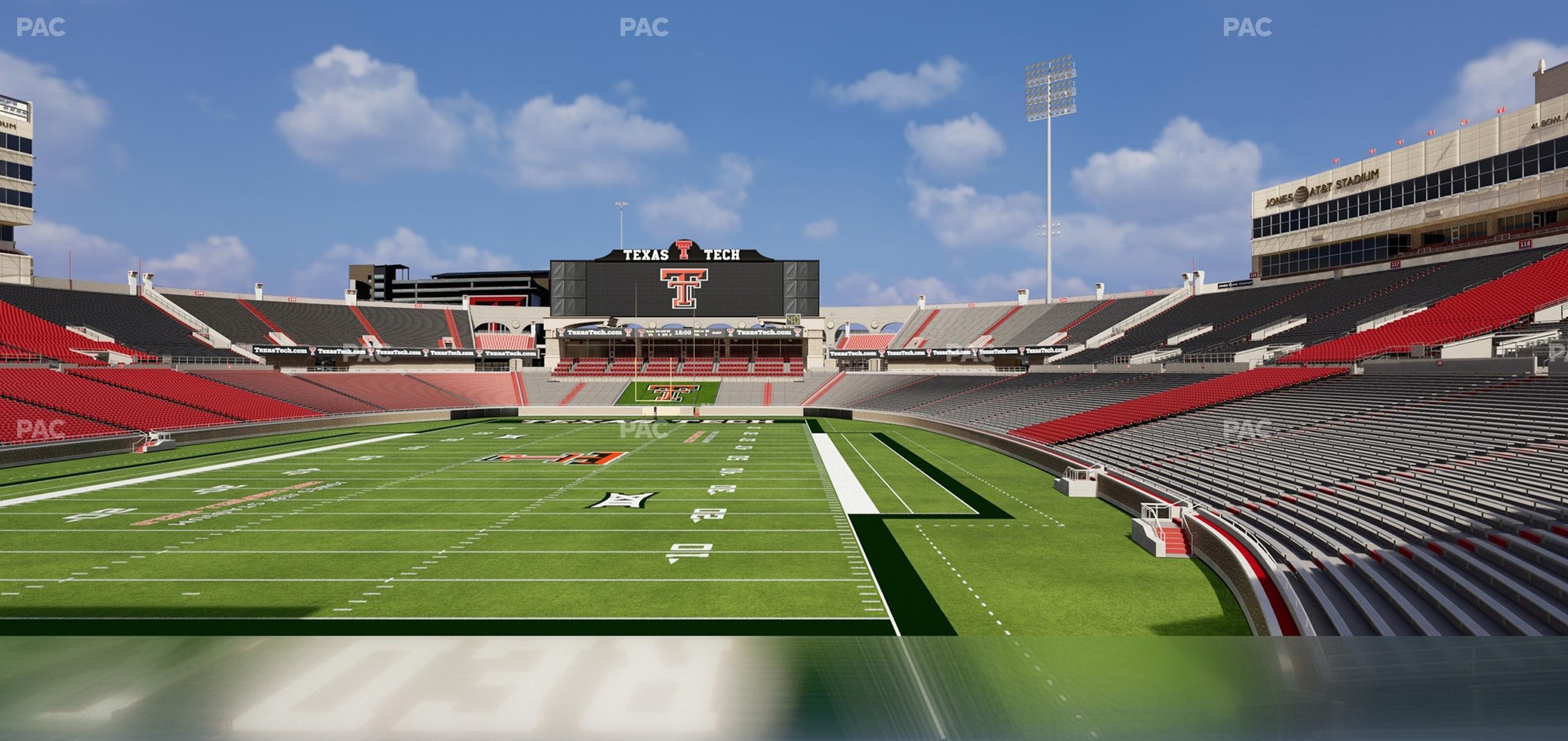 Seating view for Jones AT&T Stadium Section 26