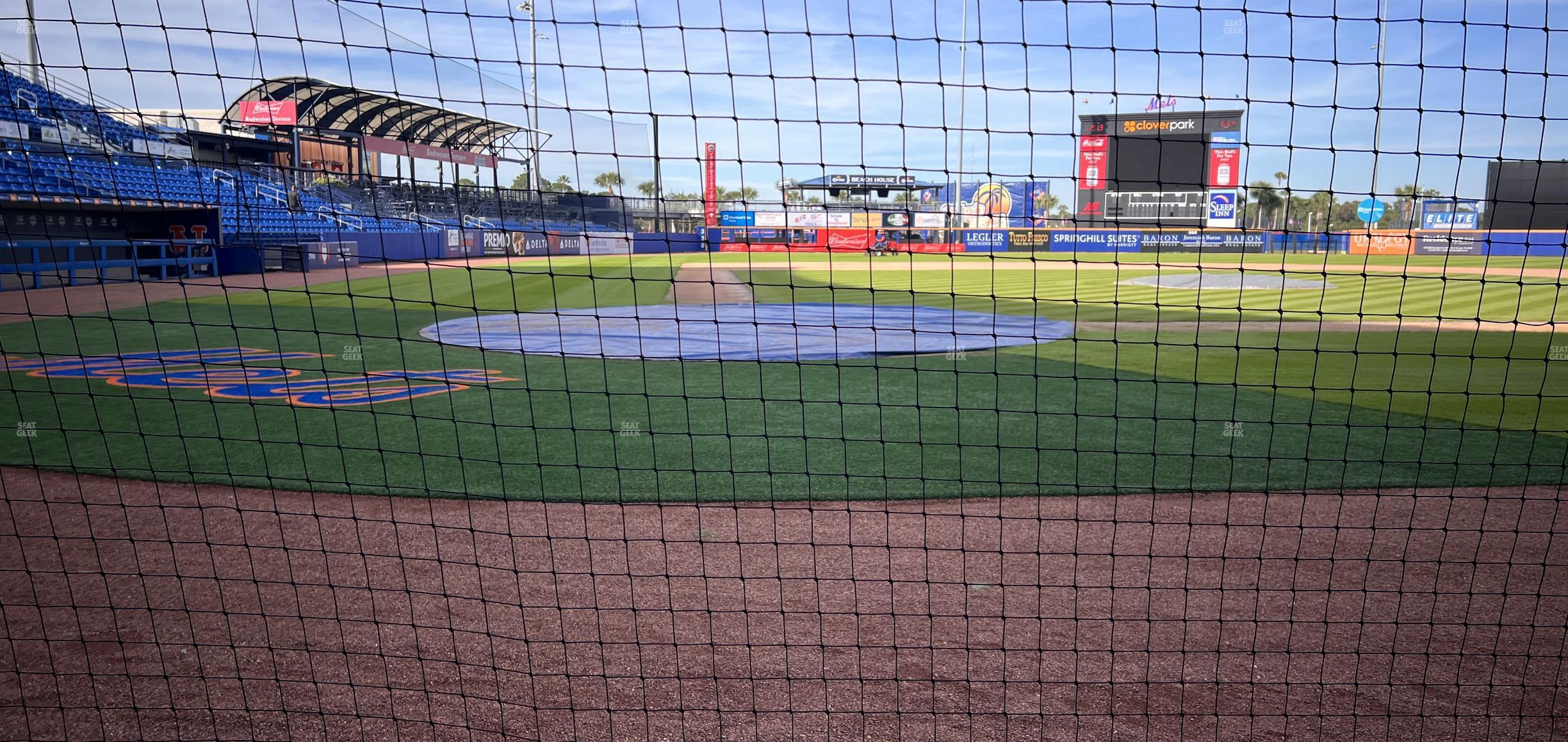 Seating view for Clover Park Section Premium Box 8