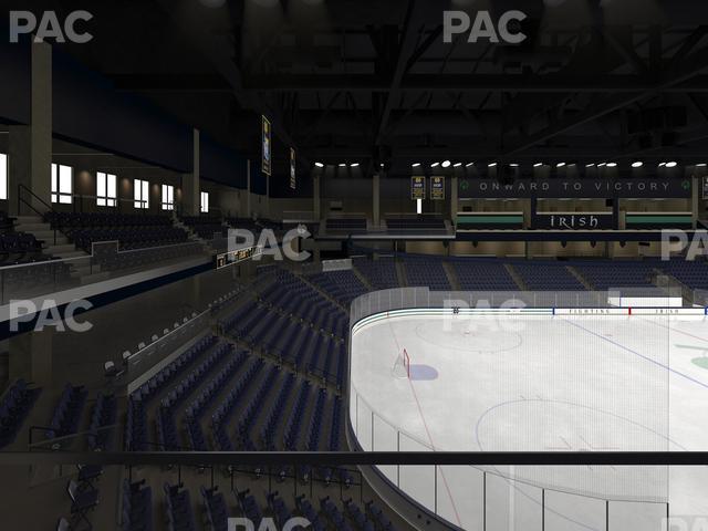 Seating view for Compton Family Ice Arena Section 118