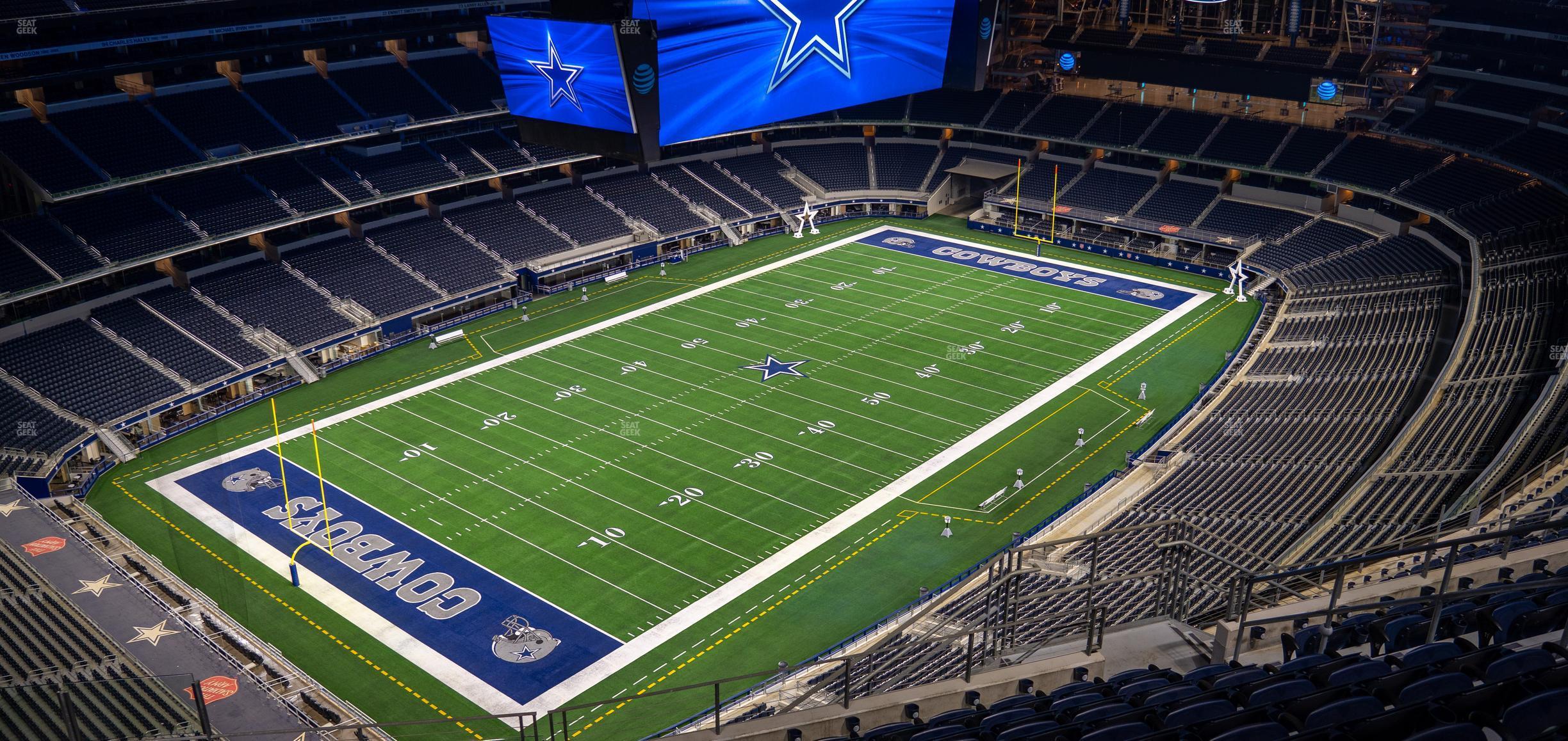 Seating view for AT&T Stadium Section 420