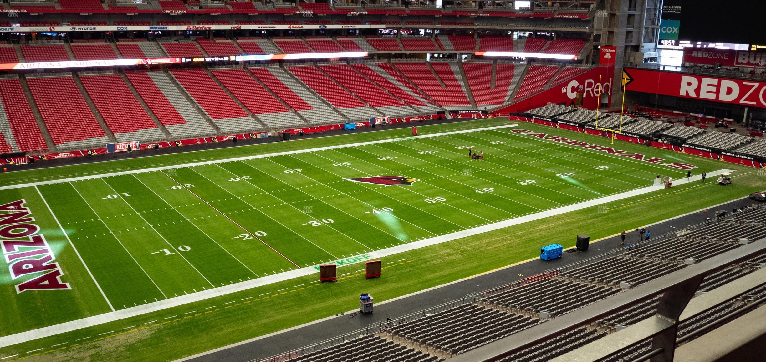 Seating view for State Farm Stadium Section Ring Of Honor 420