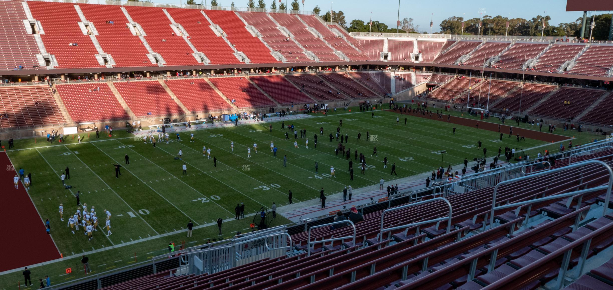 Seating view for Stanford Stadium Section 217