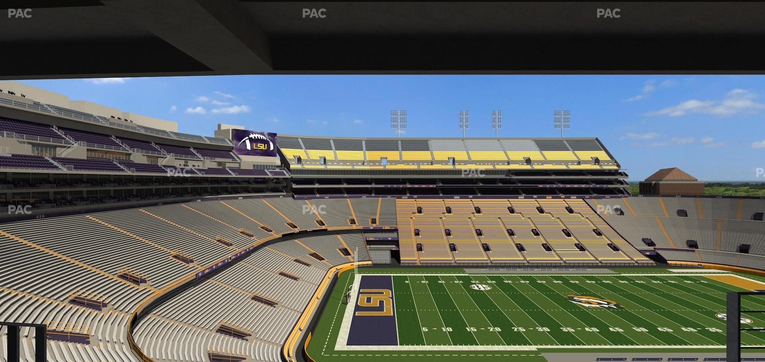 Seating view for Tiger Stadium Section Suite 224