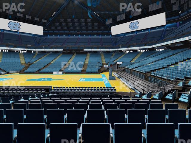 Seating view for Dean Smith Center Section 110