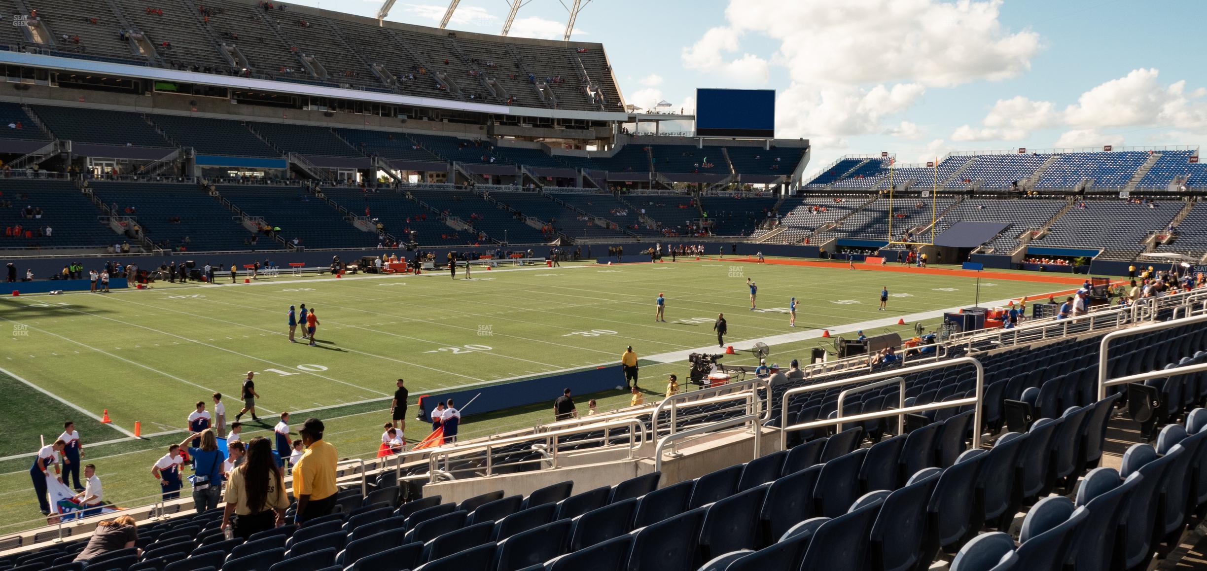 Seating view for Camping World Stadium Section 113