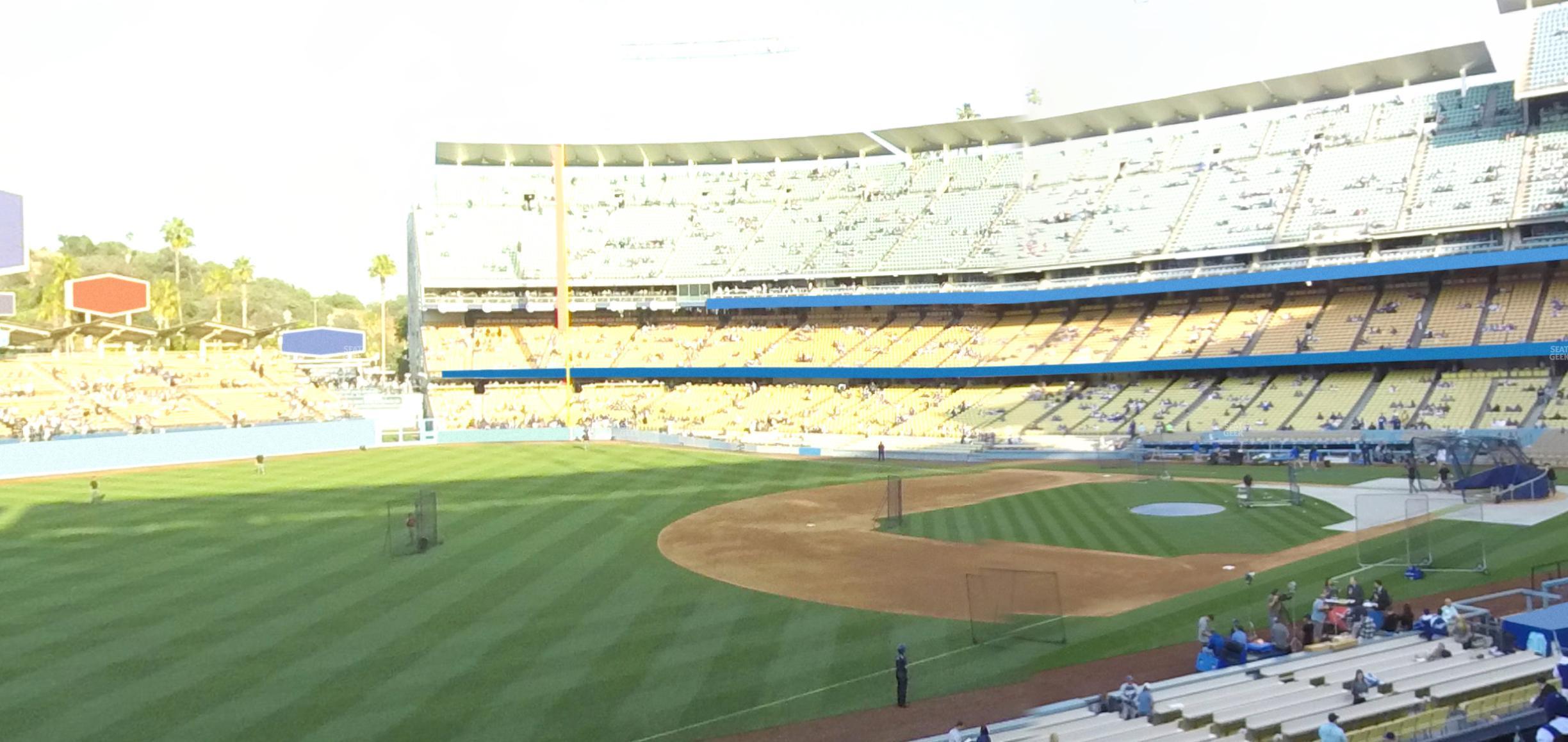 Seating view for Dodger Stadium Section 153 Lg