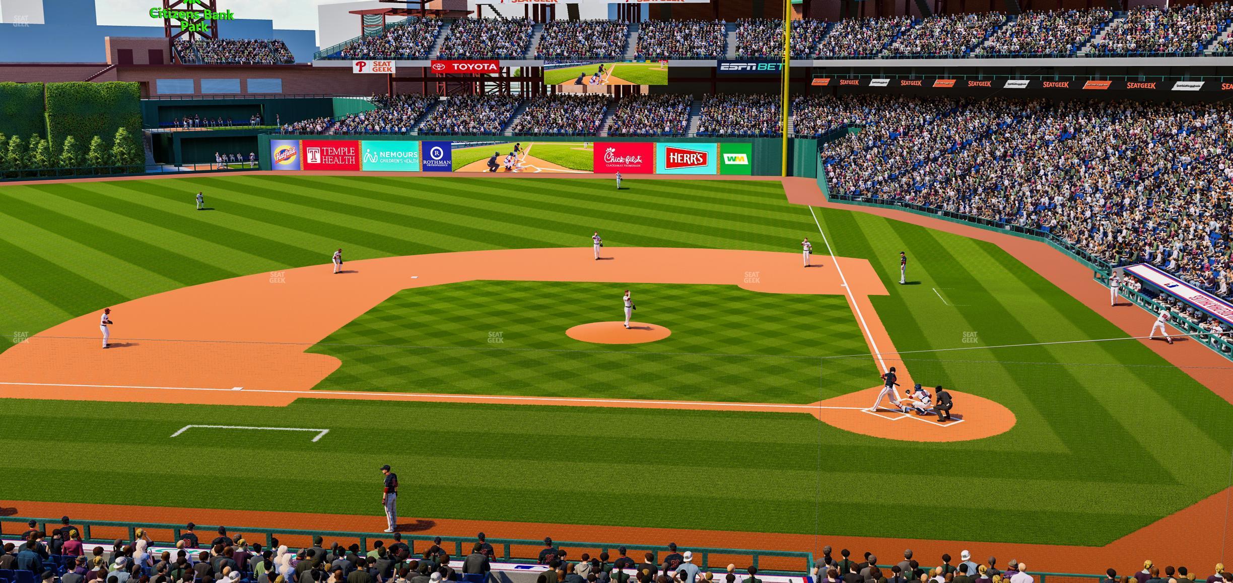 Seating view for Citizens Bank Park Section Suite 24