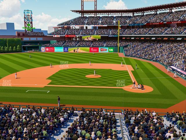 Seating view for Citizens Bank Park Section Suite 24