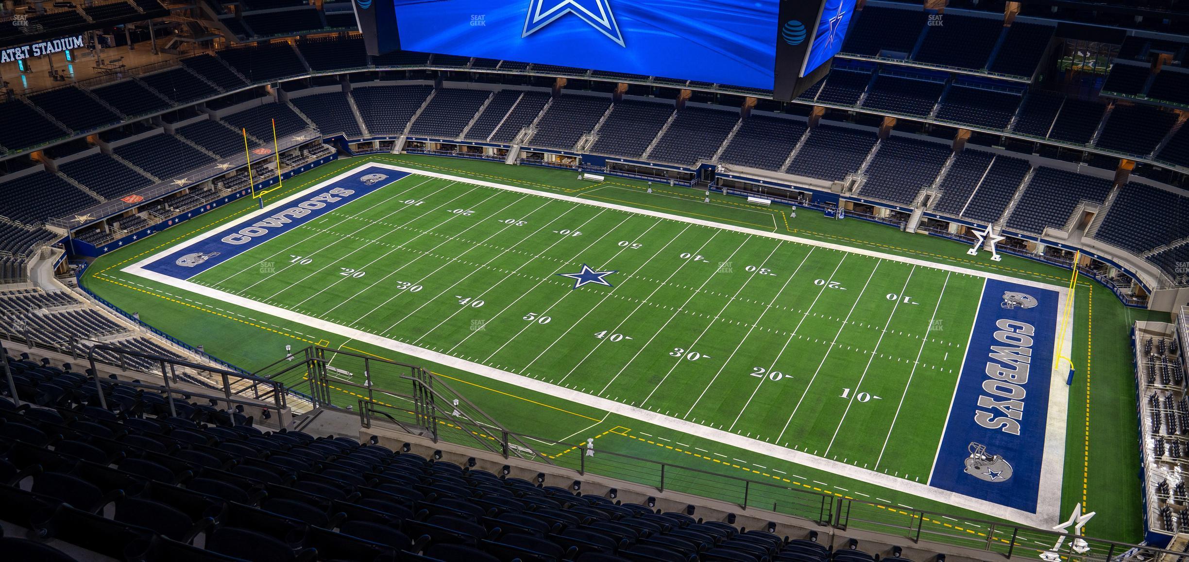 Seating view for AT&T Stadium Section 409