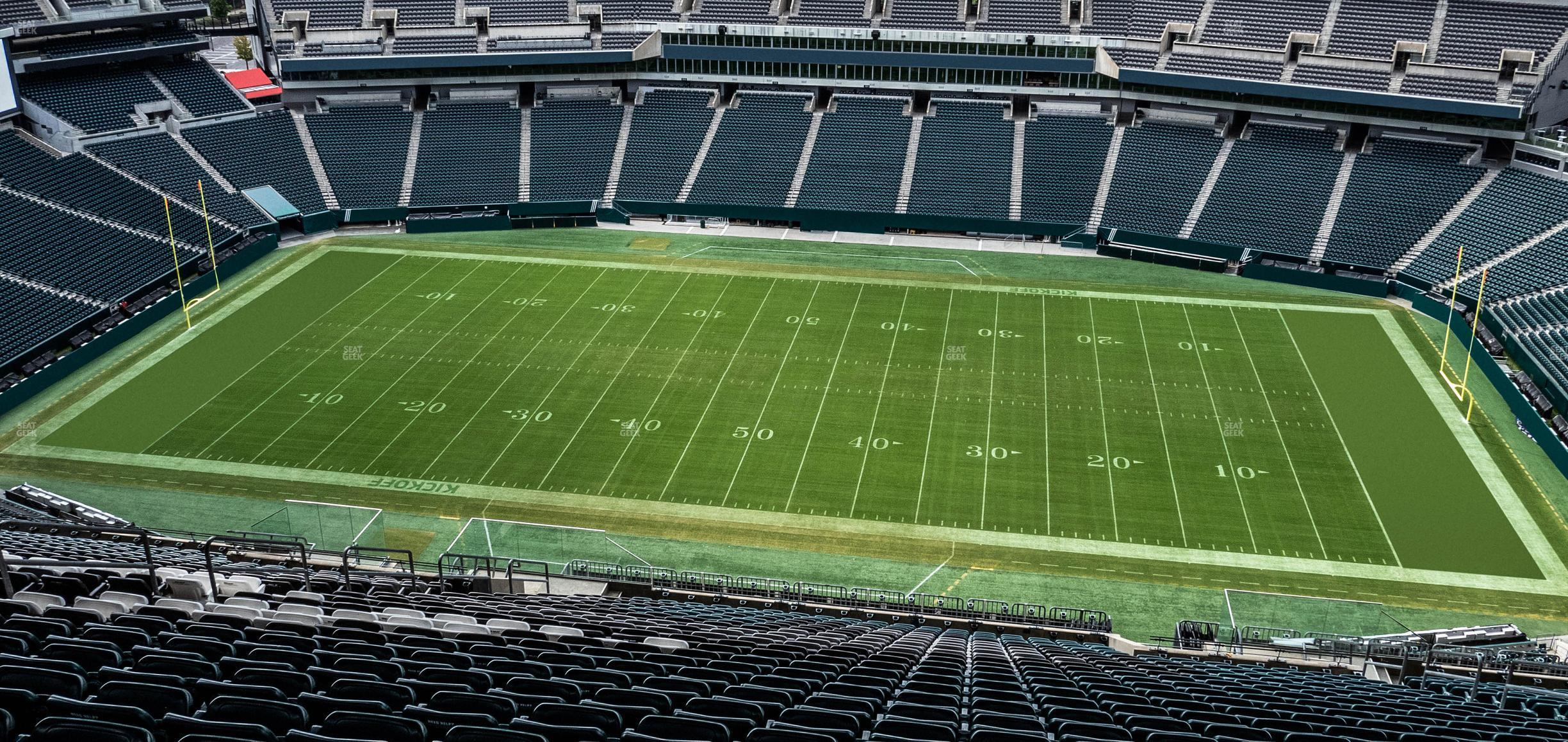 Seating view for Lincoln Financial Field Section 226