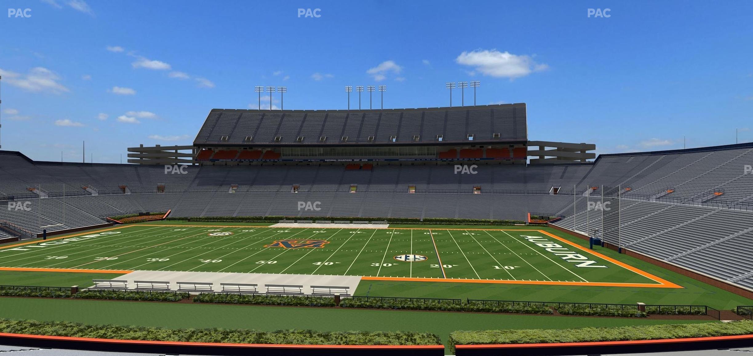 Seating view for Jordan-Hare Stadium Section 31