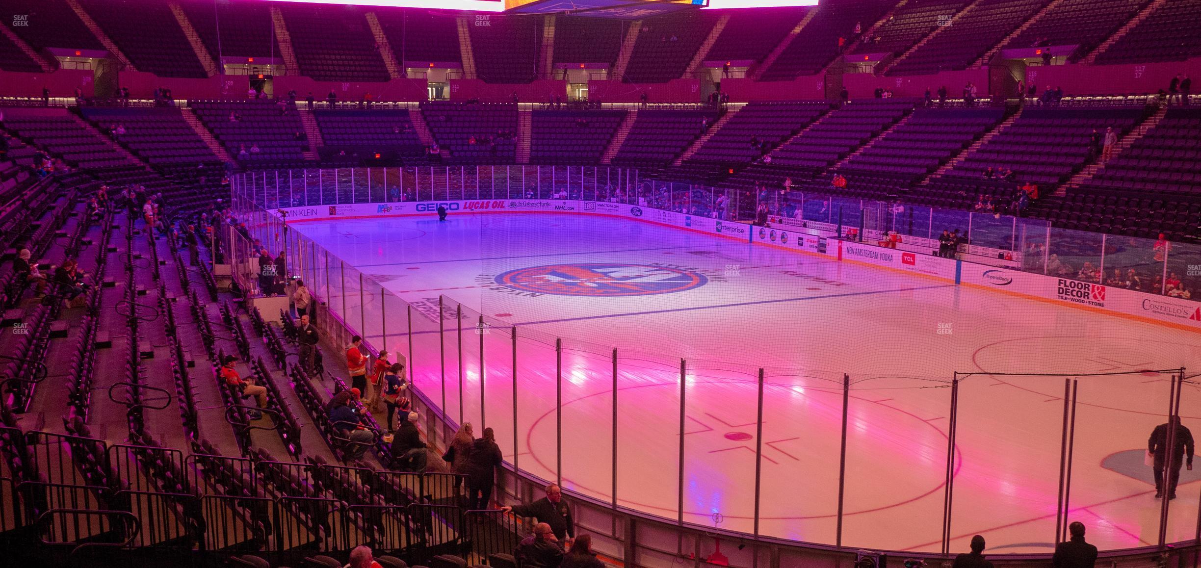 Seating view for Nassau Coliseum Section 126