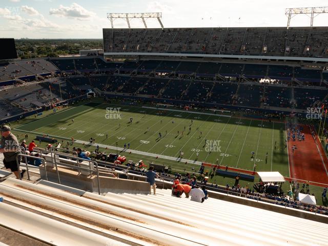 Seating view for Camping World Stadium Section 205