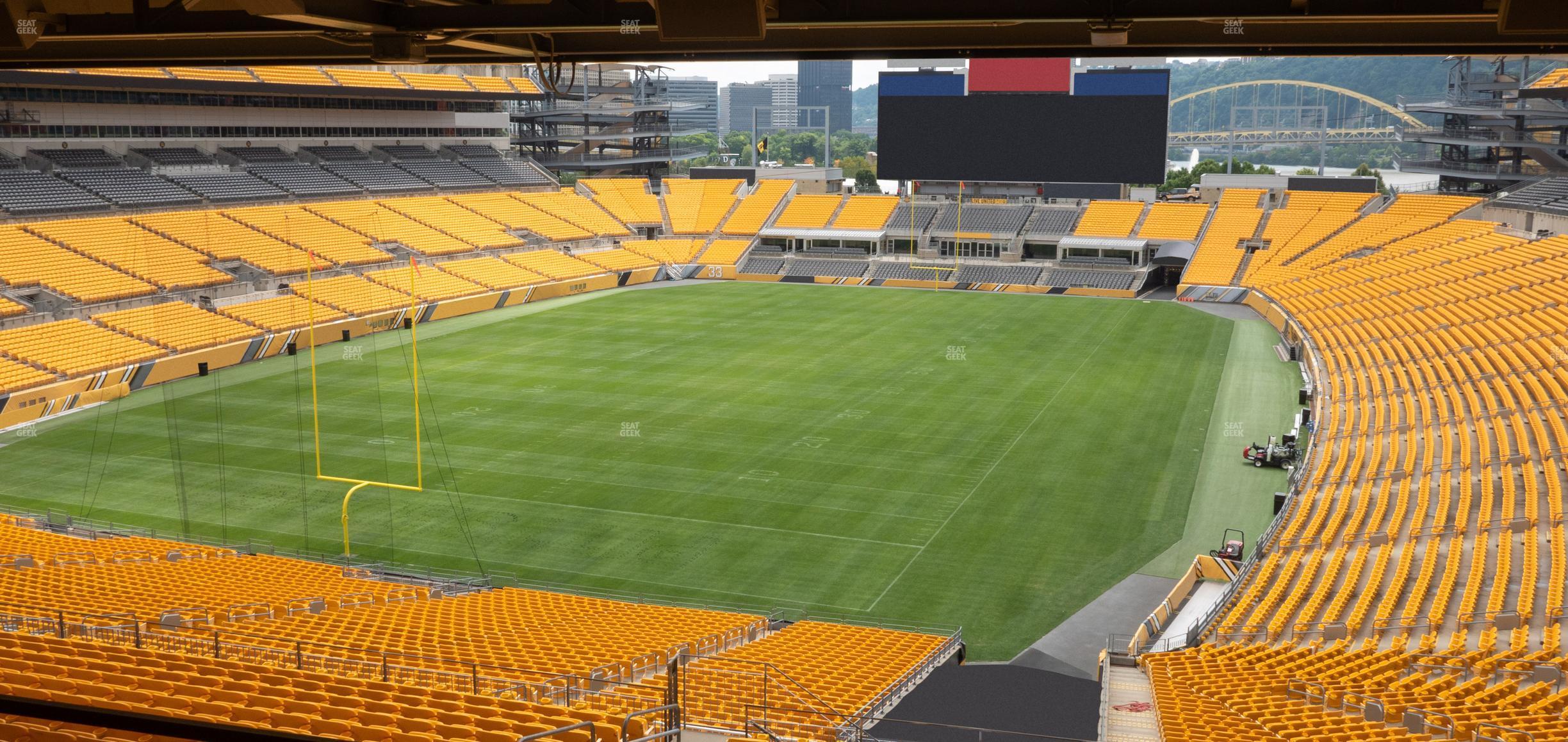 Seating view for Acrisure Stadium Section North Club 011