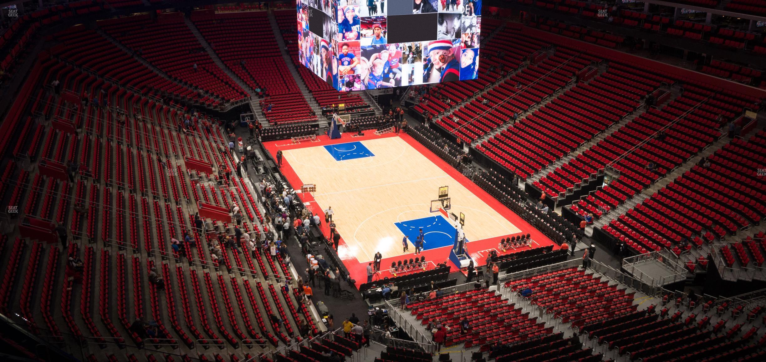 Seating view for Little Caesars Arena Section 221