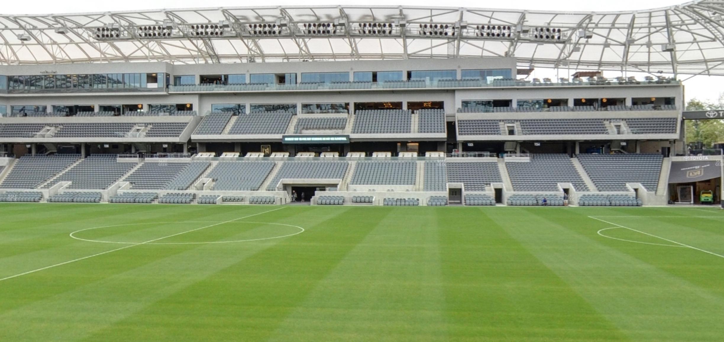 Seating view for BMO Stadium Section 111