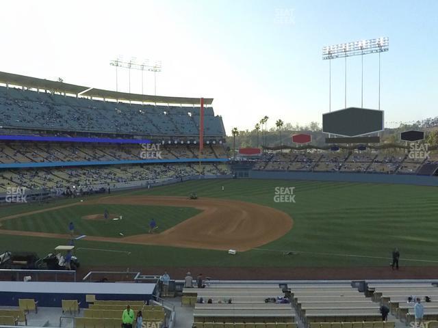 Seating view for Dodger Stadium Section 140 Lg