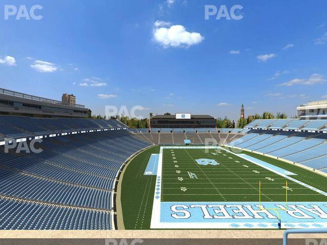 Seating view for Kenan Memorial Stadium Section Suite 4